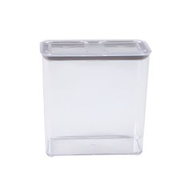 Pote Hermético Retangular Modo Coza 2,7 Litros - Transparente
