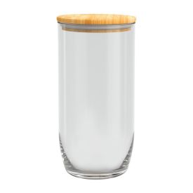 Pote com Tampa de Bambu Nadir 1,2 Litros - VERT