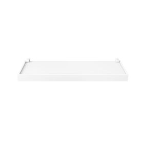 Prateleira 12 X 20 X 60Cm Prat-K C/ Moldura 10Kg - Branca