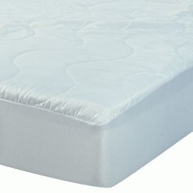 Protetor de Colch&atilde;o Casal com El&aacute;stico Solecasa - Branco