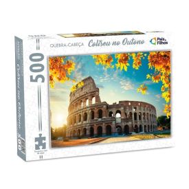 Quebra-Cabeça Coliseu No Outono 500 Peças Pais & Filhos - 792990