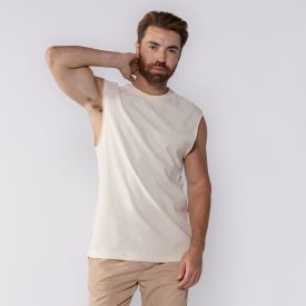 Regata Mach&atilde;o De Algod&atilde;o Thing Off White