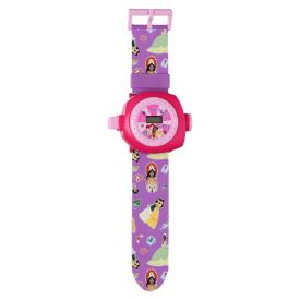 Relógio Projetor Princesas Etitoys - YD-1010