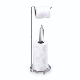 Suporte Papel Higiênico De Chão Premium Arthi - Aço