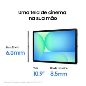 Tablet Samsung Galaxy Tab S10fe Wifi 128Gb 8Gb Ram - Cinza