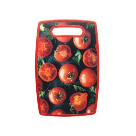 Tábua Para Corte De Plástico Lyor 30 Cm - Tomate