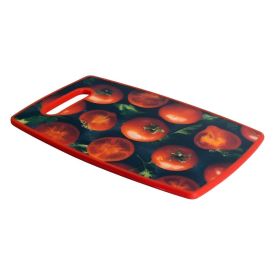 Tábua Para Corte De Plástico Lyor 37 Cm - Tomate