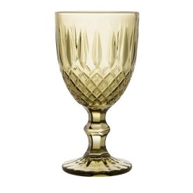 Taça De Vidro Greek Wolff 345Ml - Verde