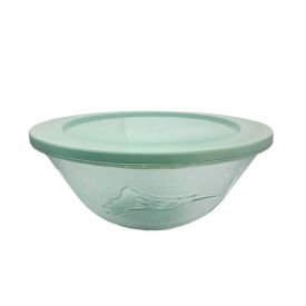 Tigela Flor De Lírio Com Tampa Vitazza - 26cm