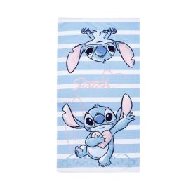 Toalha De Praia Infantil Aveludada Lepper 1 Pç - Stitch