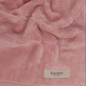 Toalha de Rosto 100% Algodão Ibiza Karsten by Havan Casa - Rosa Pétala