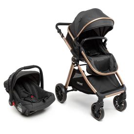 Combo Travel System Romanzo Duo Infanti - Preto Bronze