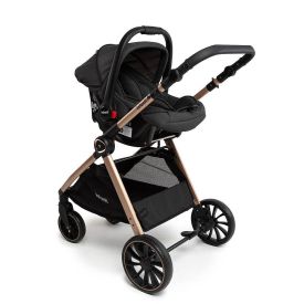 Combo Travel System Romanzo Duo Infanti - Preto Bronze