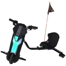 Triciclo Elétrico Drift 250W com 3 Velocidades - Preto