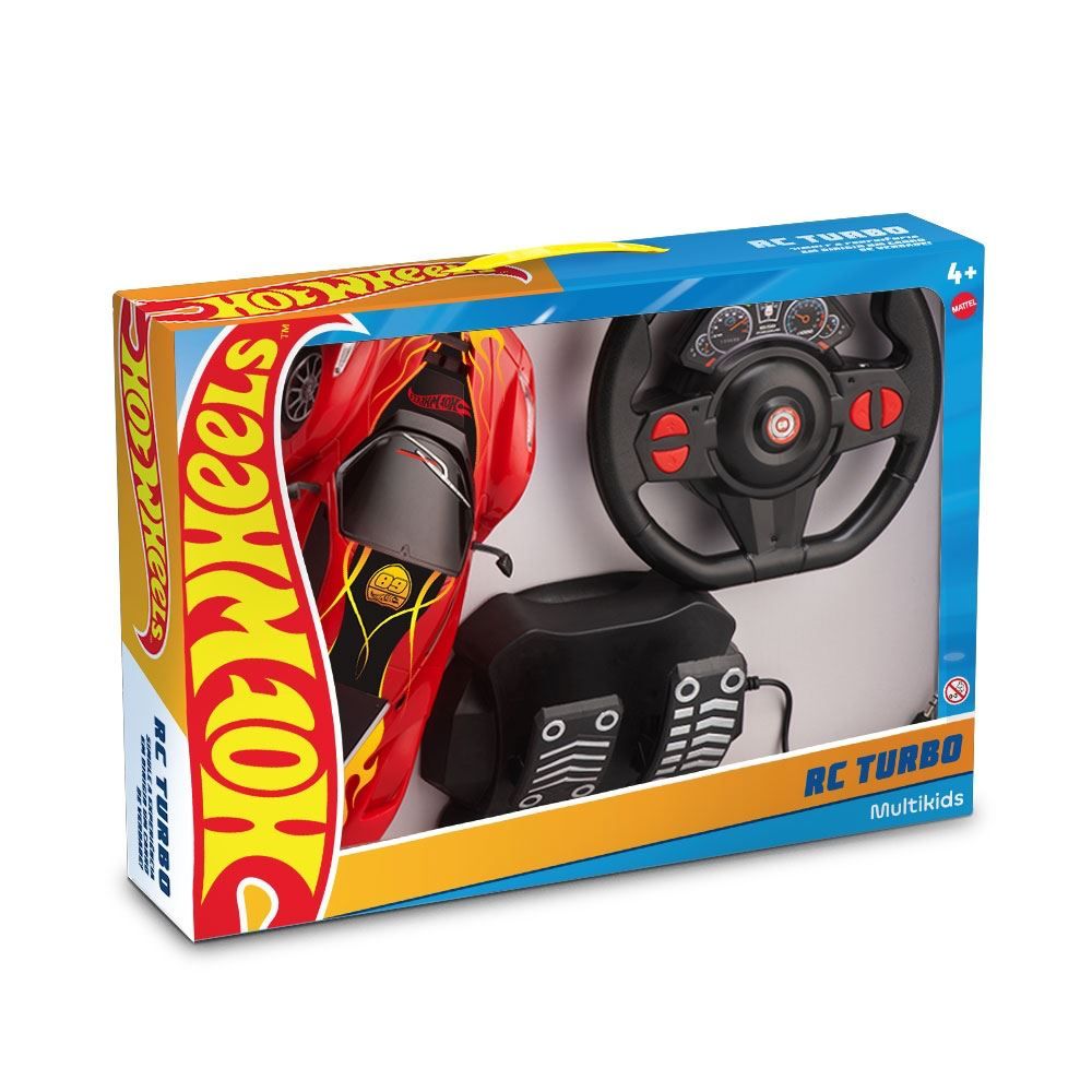 1:16 Hot Wheels Rc Turbo - Vermelho