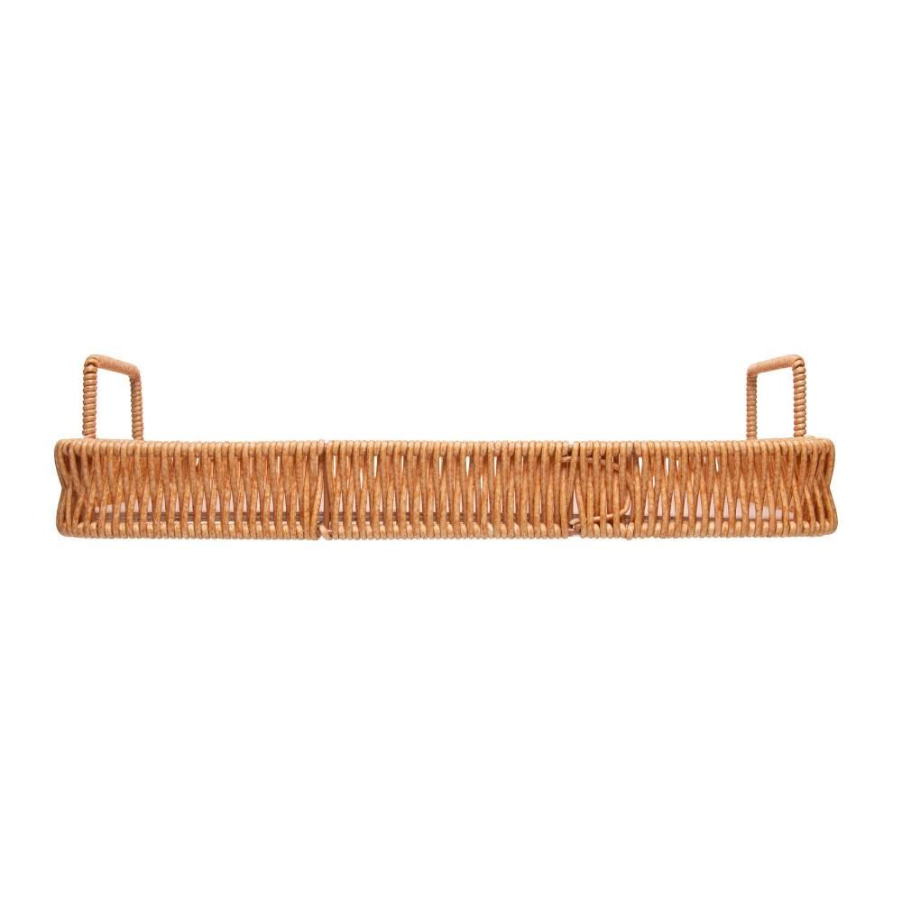 Bandeja Retangular Com Alça Kali 30Cm -  Lyor