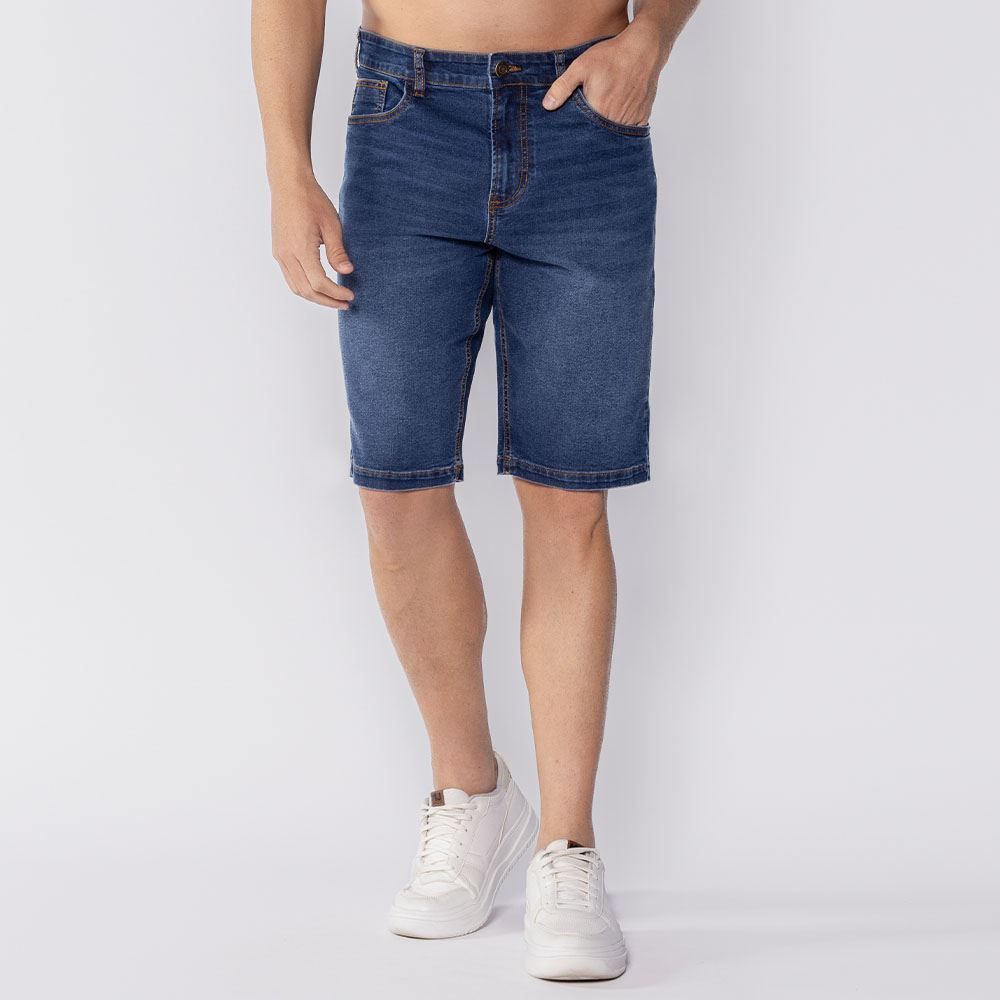 Bermuda Masculina Jeans Tradicional Marc Alain