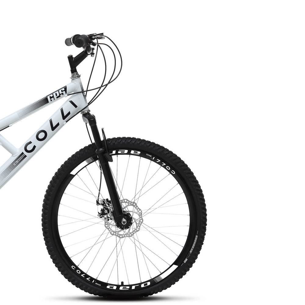 Bicicleta Aro 26 Colli Gps Dupla Suspensão Branco - BRANCA