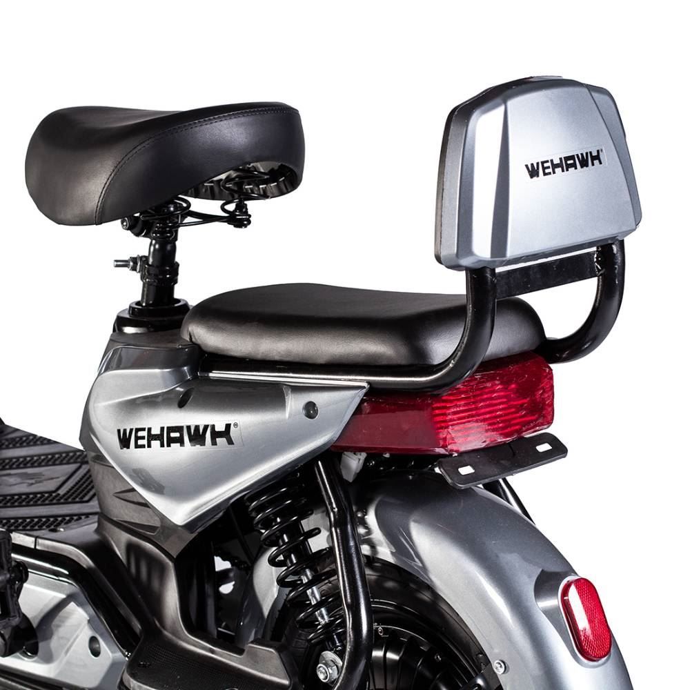 Bicicleta Elétrica Wehawk Basket Wx-03 500W Com Bateria 48V Cinza - 258325