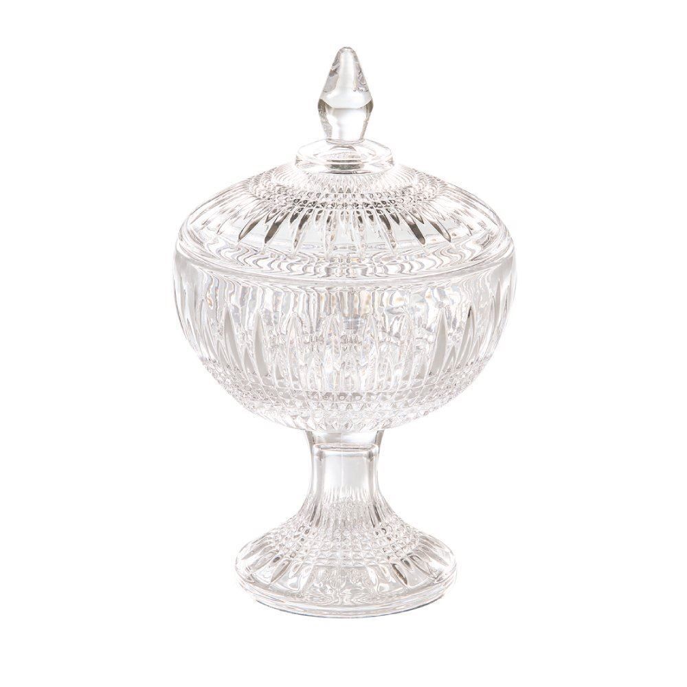 Bomboniere Com Pé Queen Wolff - Cristal