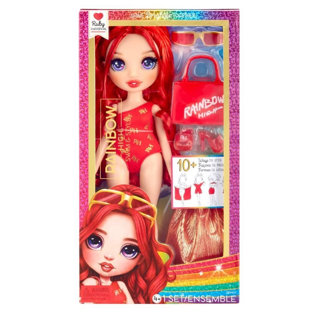 Boneca Rainbow Swim E Style Ruby Red Lego - 07277