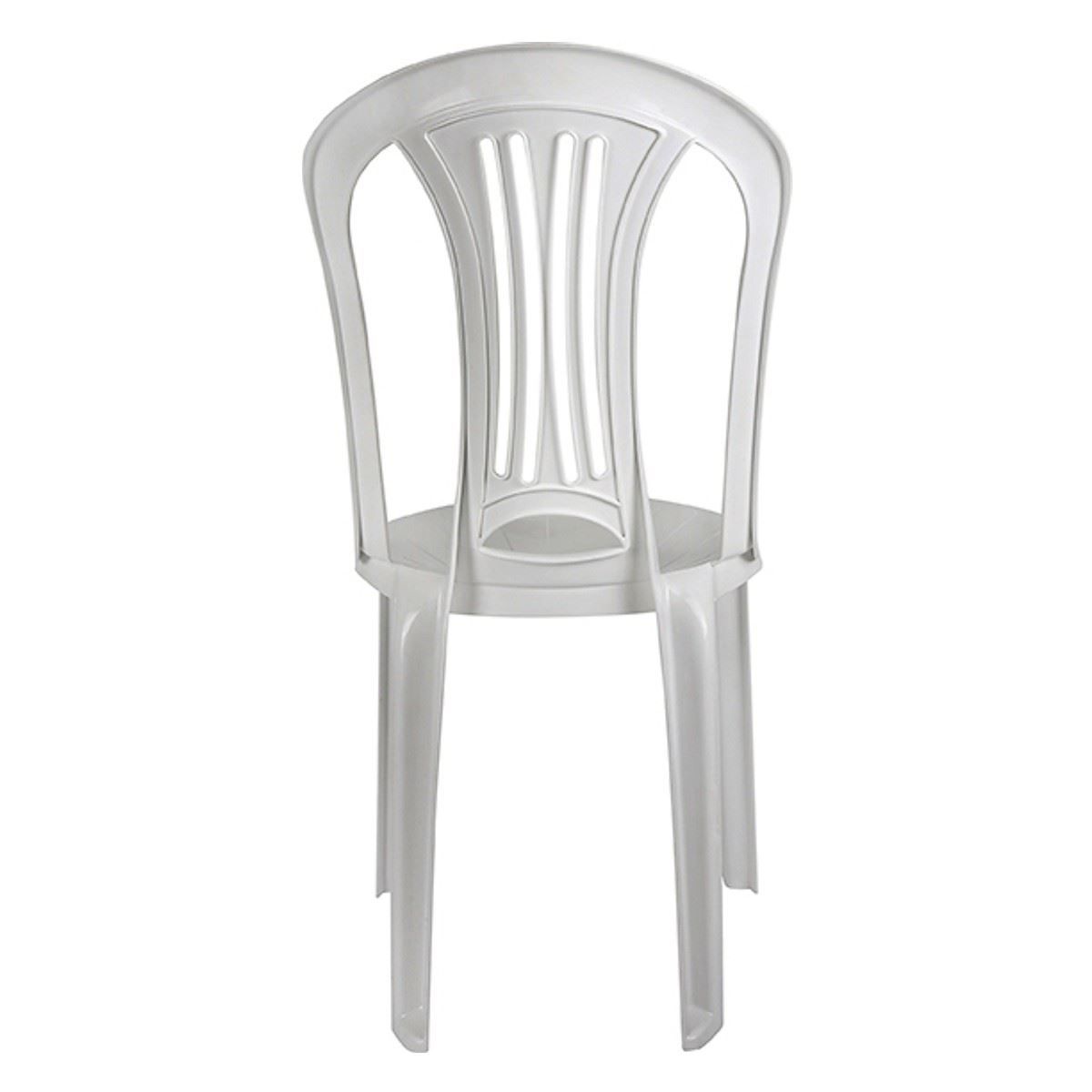 Cadeira De Plástico Empilhável Bistro Mor - Branco