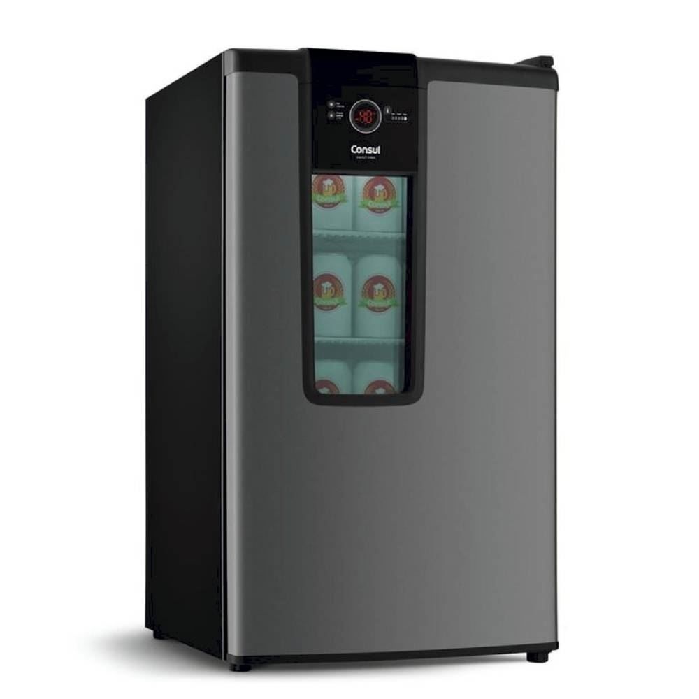 Cervejeira Consul Titanium 82 Litros Display Na Porta Controle de Temperatura