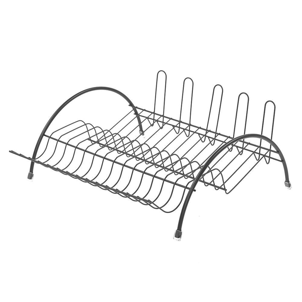 Escorredor De Louças Arthi Van Black 6,1Cm - Ferro