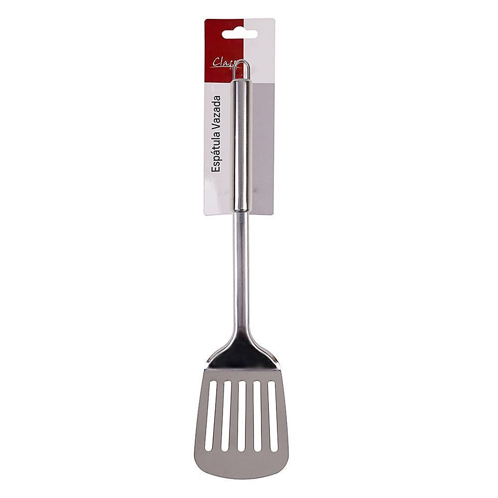 Espátula Vazada 33Cm Class Home - Inox