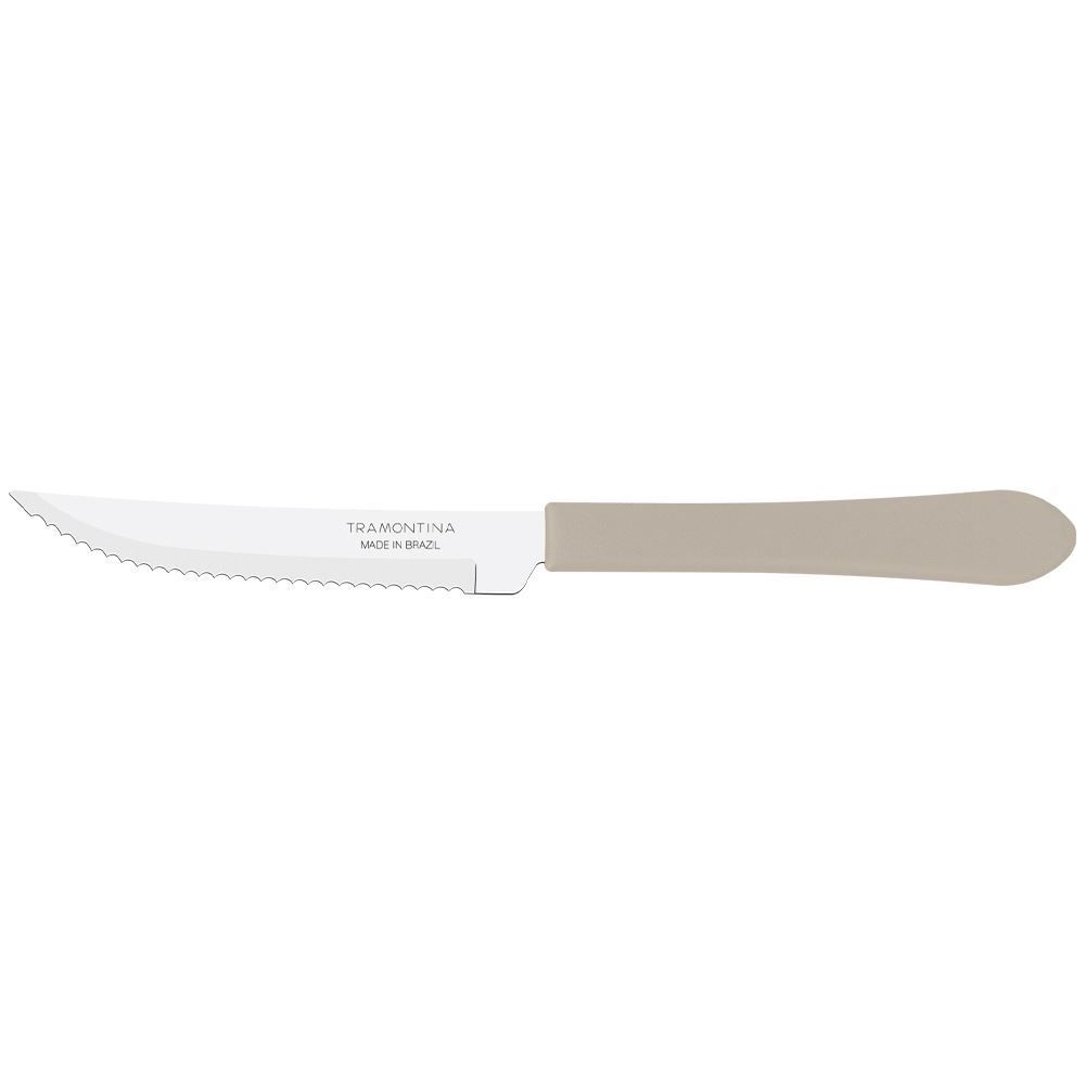 Faca Para Churrasco Leme Tramontina - Cinza