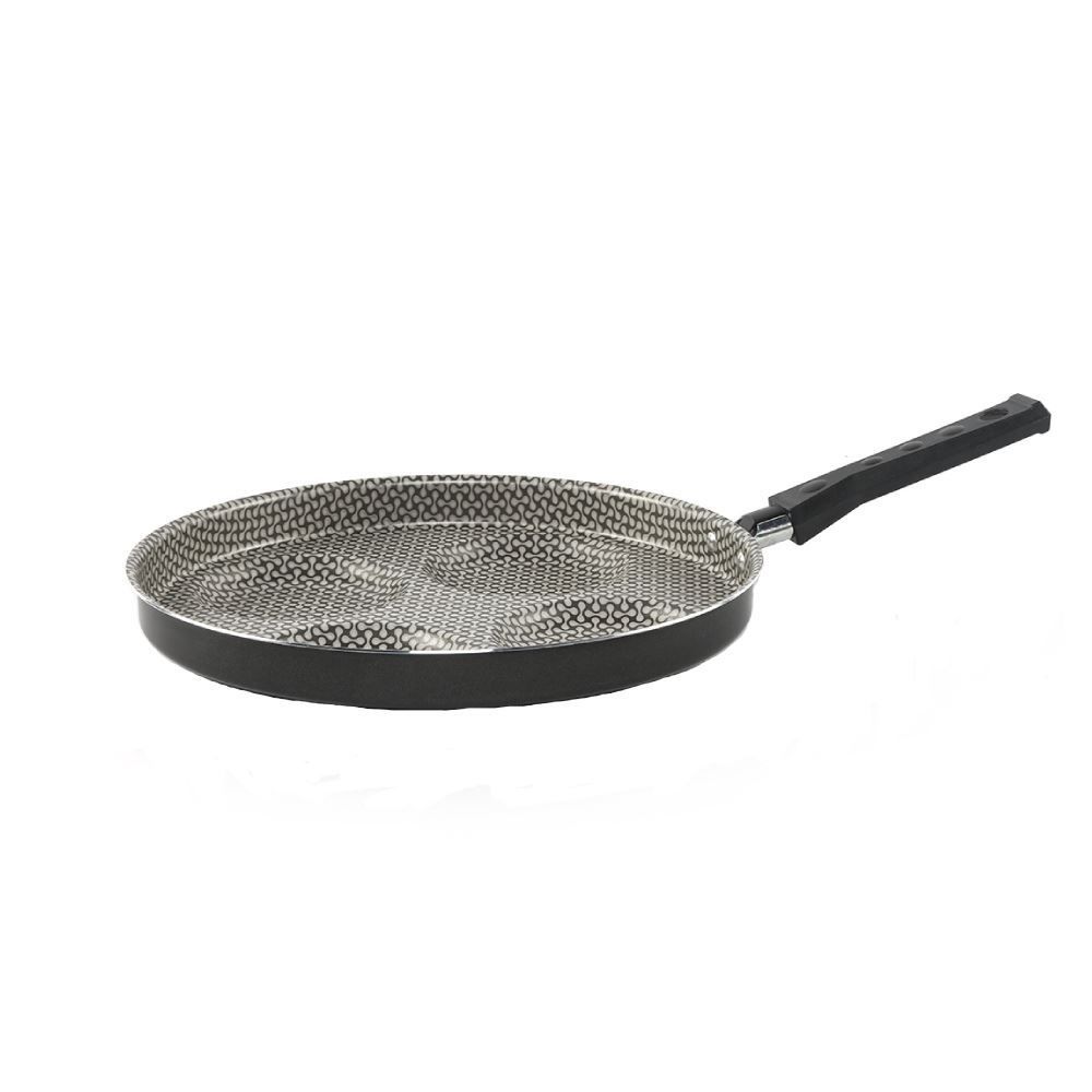 Frigideira 4 Ovos Fortaleza 26Cm - Preto