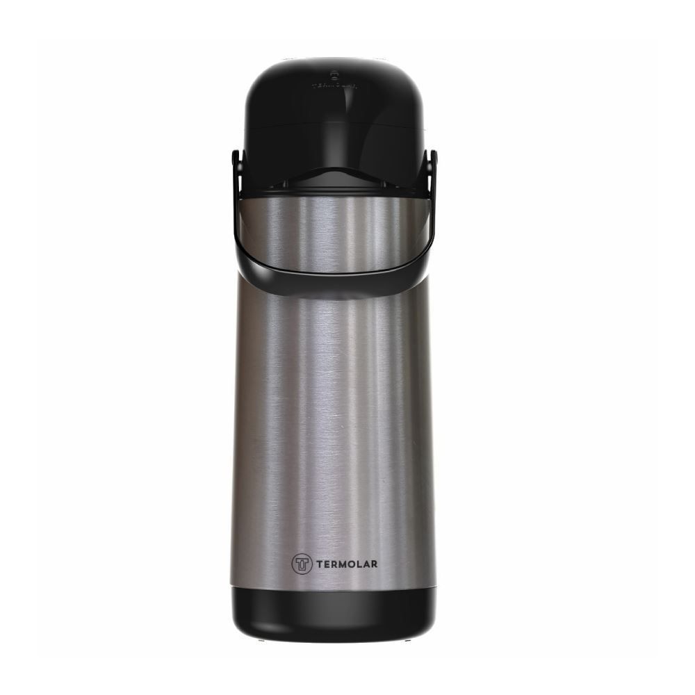 Garrafa Térmica Lumina Termolar 1 Litro - Prata