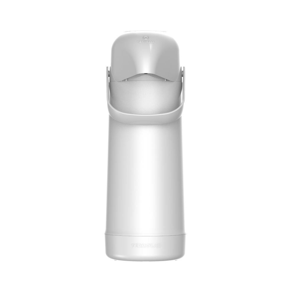 Garrafa Térmica Termolar Magic Pump 1 Litro - Branca