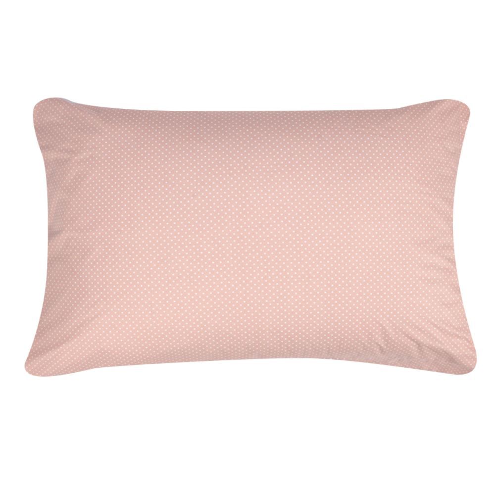 Jogo de Cama Queen Percal Buona Fortuna 3 pçs - Poa Rosa