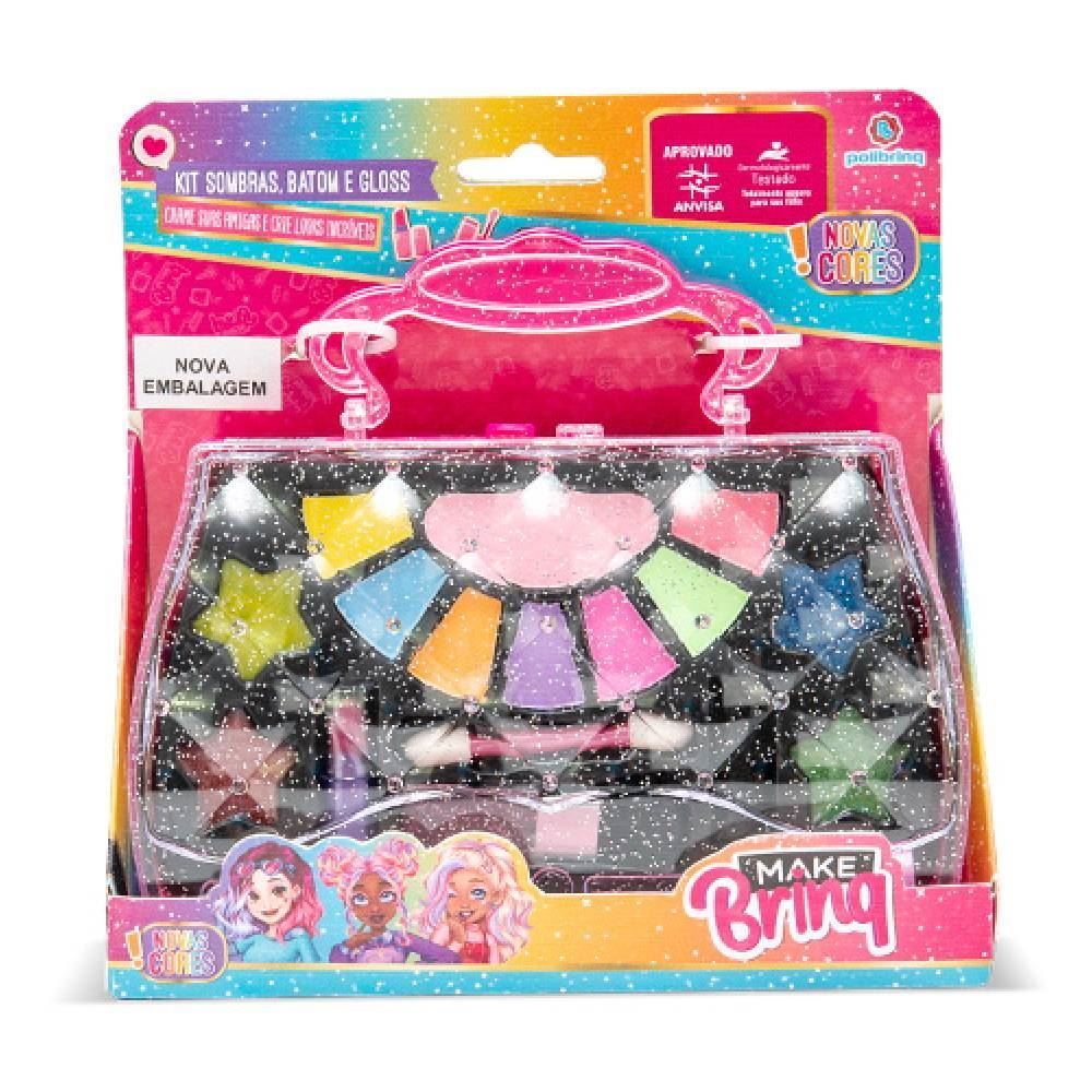 Kit Maquiagem Infantil Polibrinq - MK06