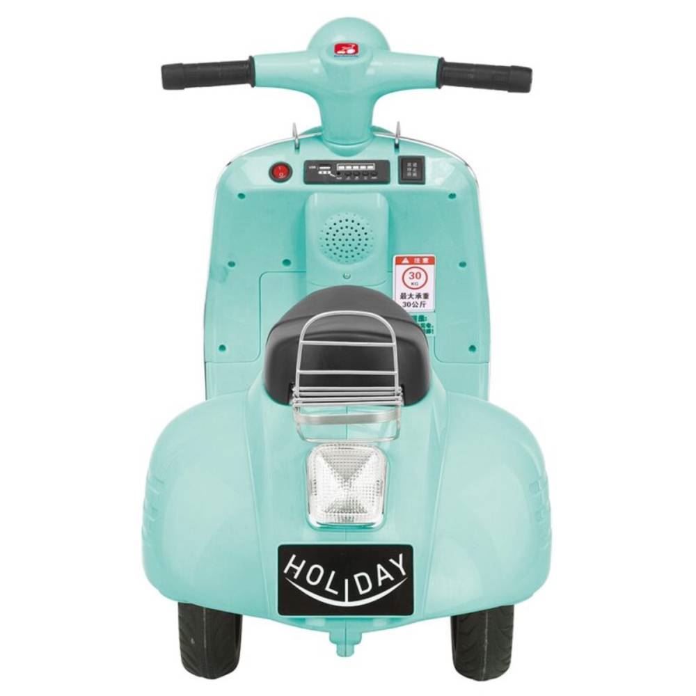 Lambreta Elétrica Infanil 6V Brinquedos Bandeirante - Turquesa