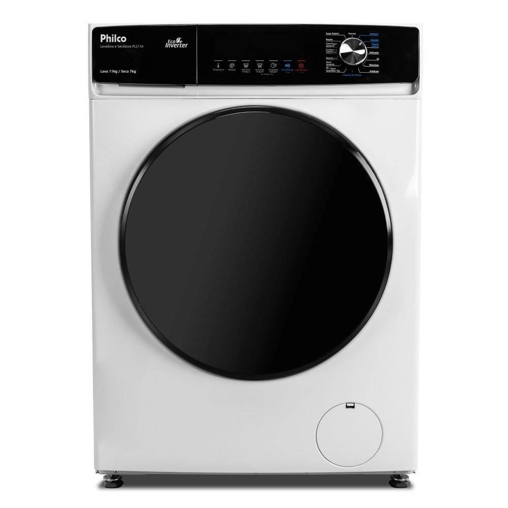Lava E Seca Philco 11kg Pls11a Invertplus 16 Programas