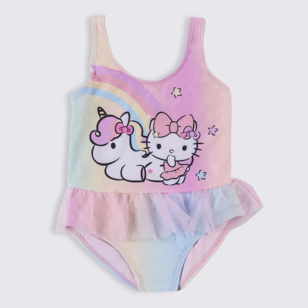 Maiô Infantil Hello Kitty 1 a 3 Anos Sanrio