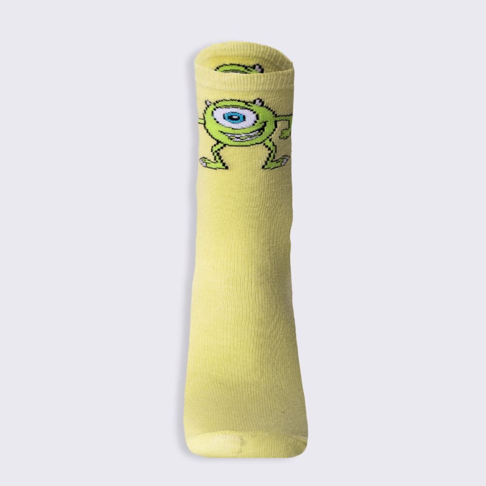 Meia Cano Longo Mike Wazowski Disney - VERDE 39/43