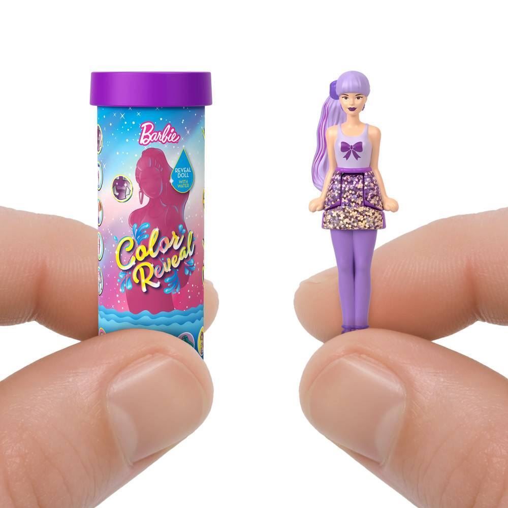 Mini Boneca Barbie Land Color Reveal Mattel - HYF28