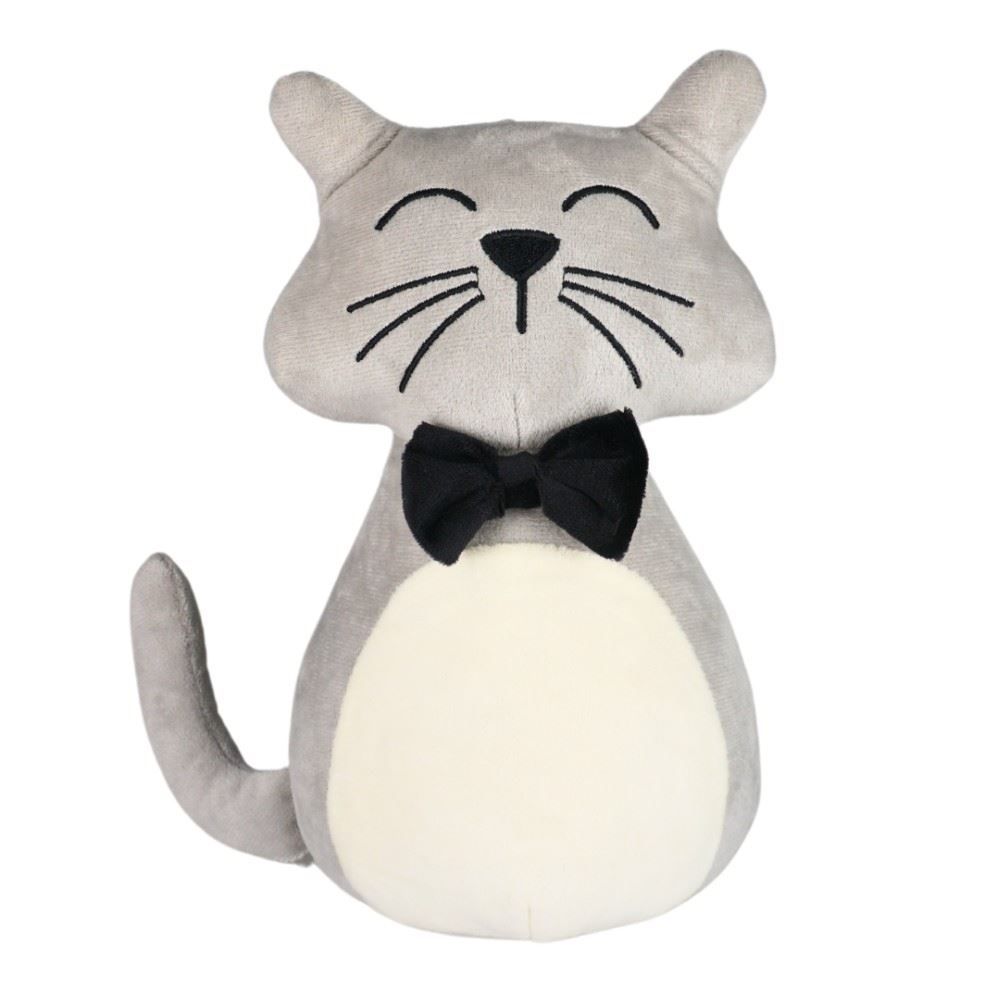 Peso De Porta Decorativo Animais Havan Casa - Gato Cinza