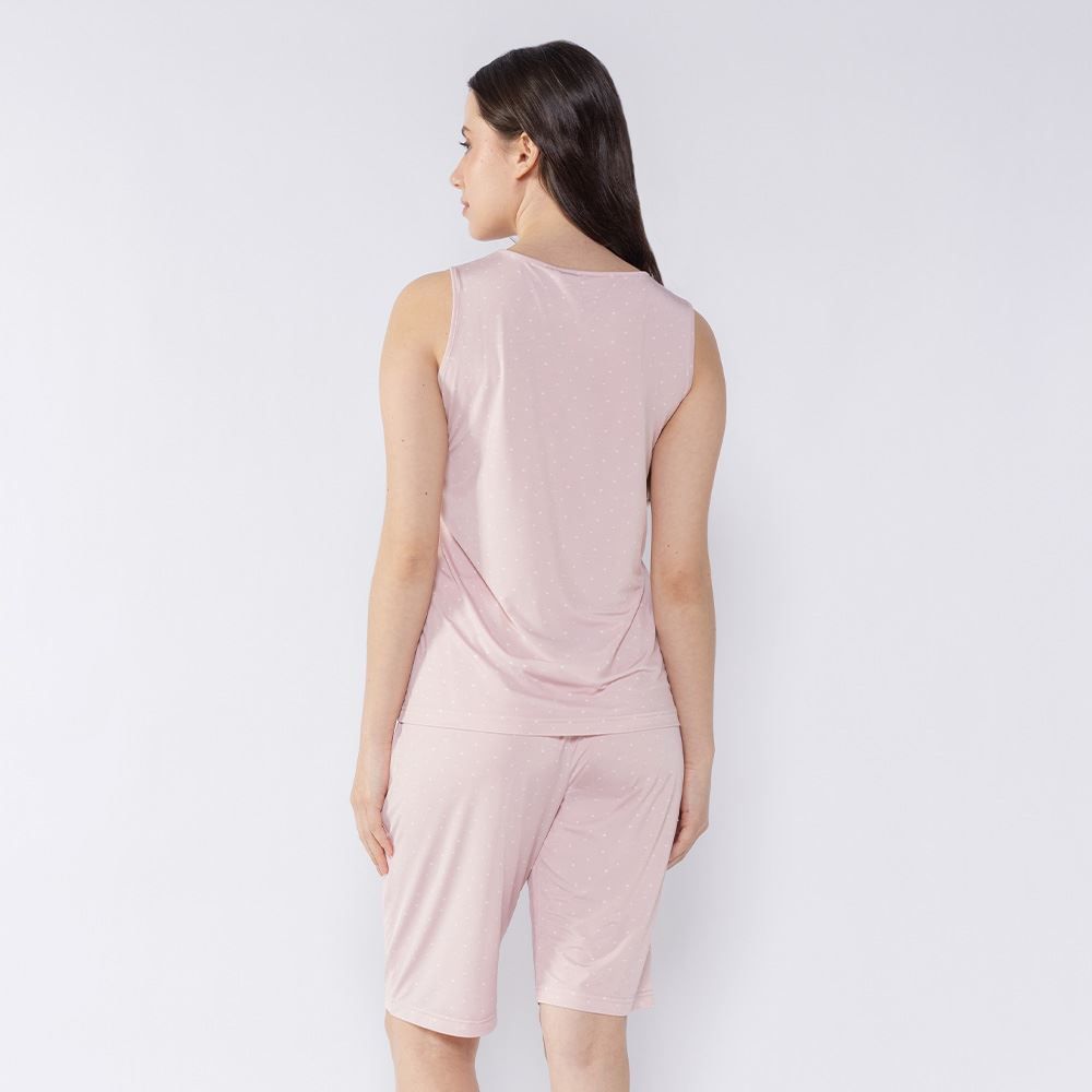 Pijama Feminino Regata Poá Holla
