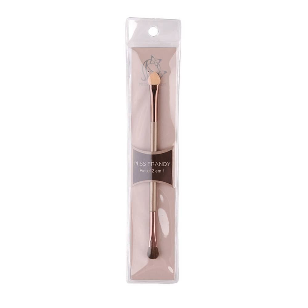 Pincel De Sombra 2 Em 1 Miss Frandy - Champagne