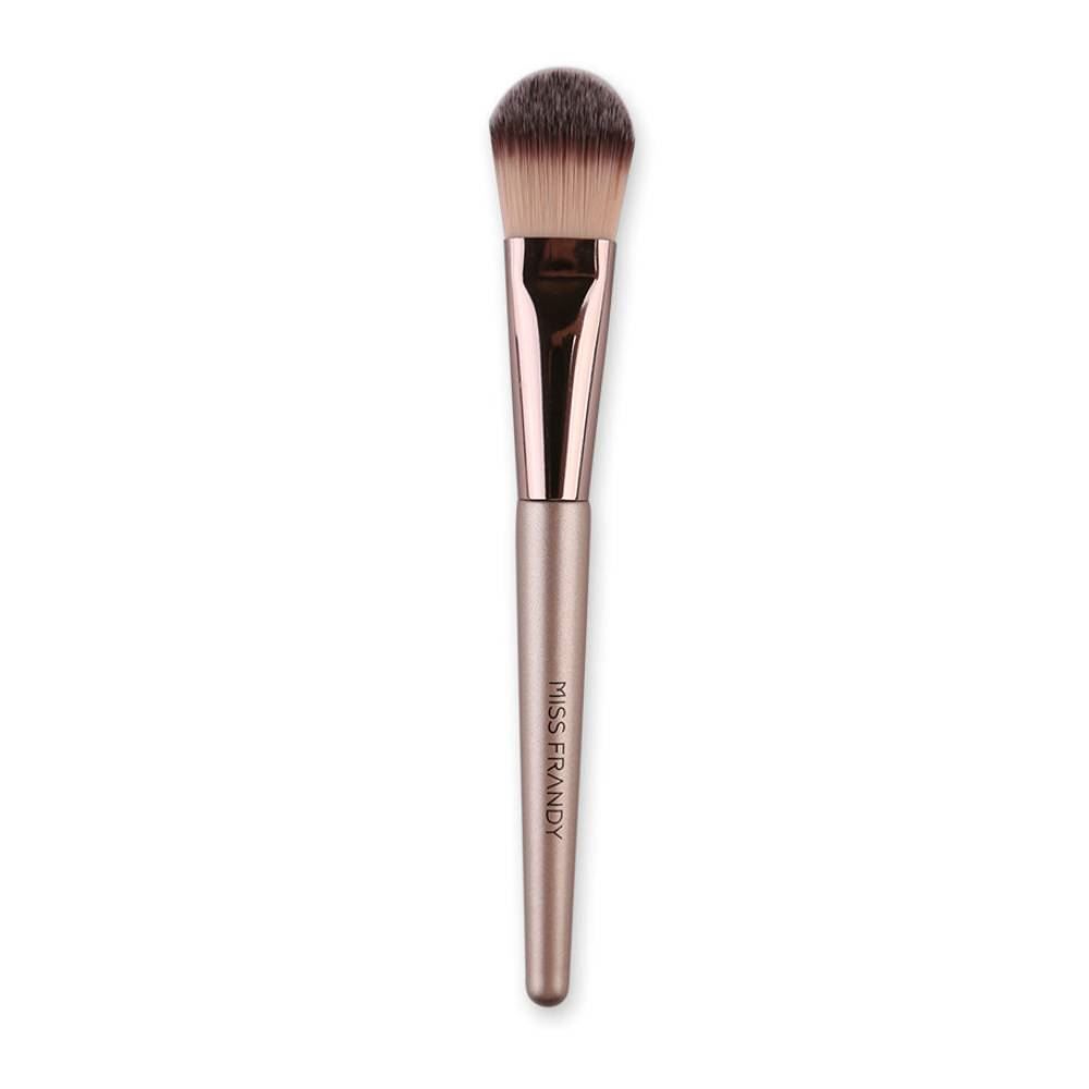 Pincel Para Base Língua De Gato Miss Frandy - Champagne