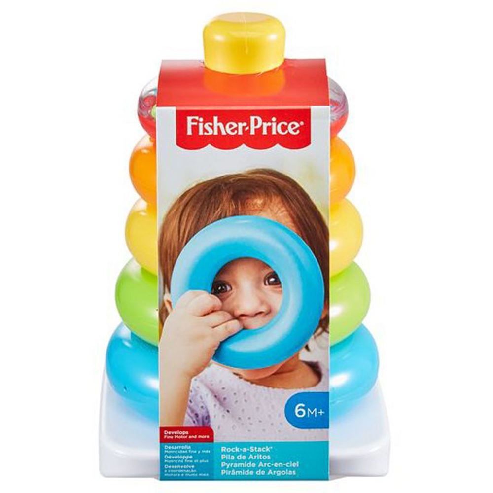 Pirâmide De Argolas Para Bebês Fisher-Price Mattel - GKW58