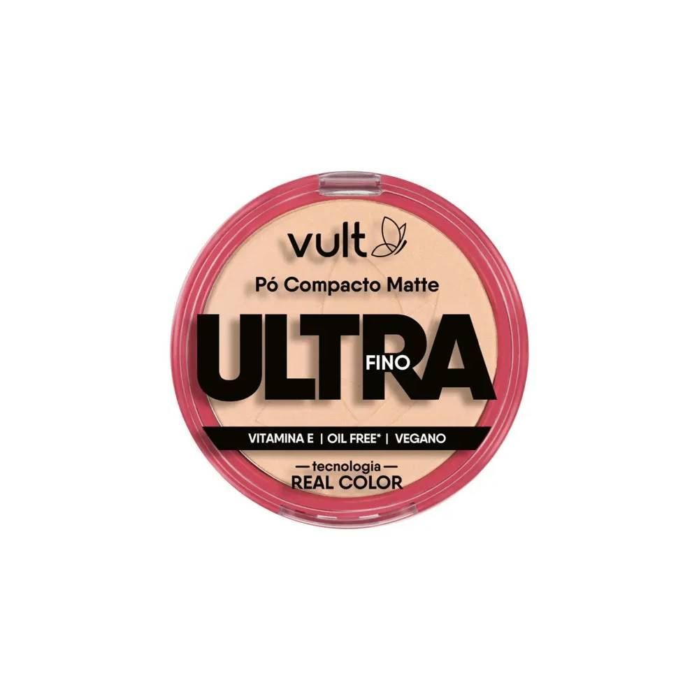 Pó Compacto Matte Ultrafino V410 Vult - 9g