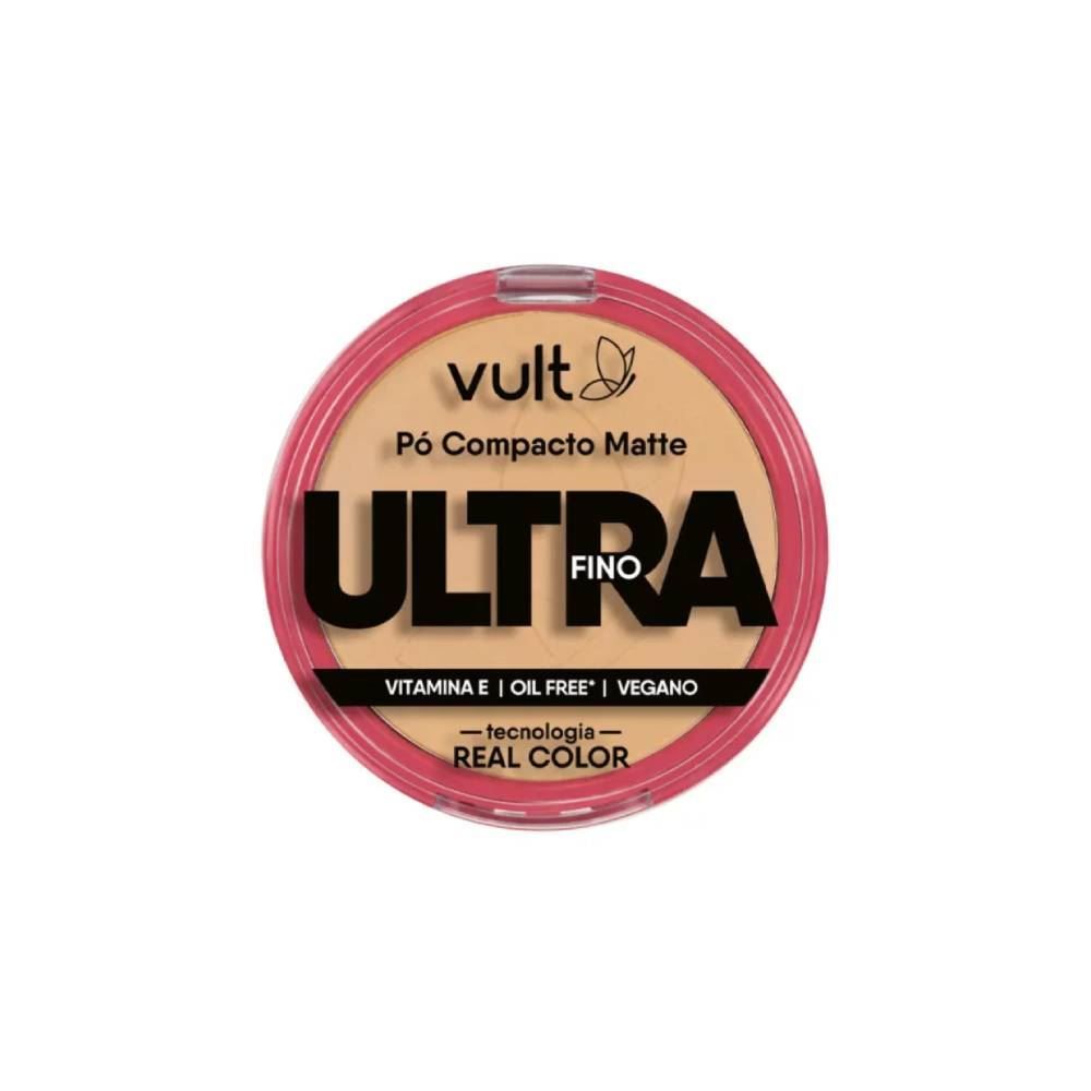 Pó Compacto Matte Ultrafino V430 Vult - Claro