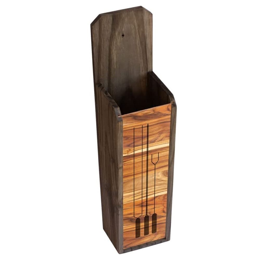 Porta Espeto Em Madeira Stolf - 516HV