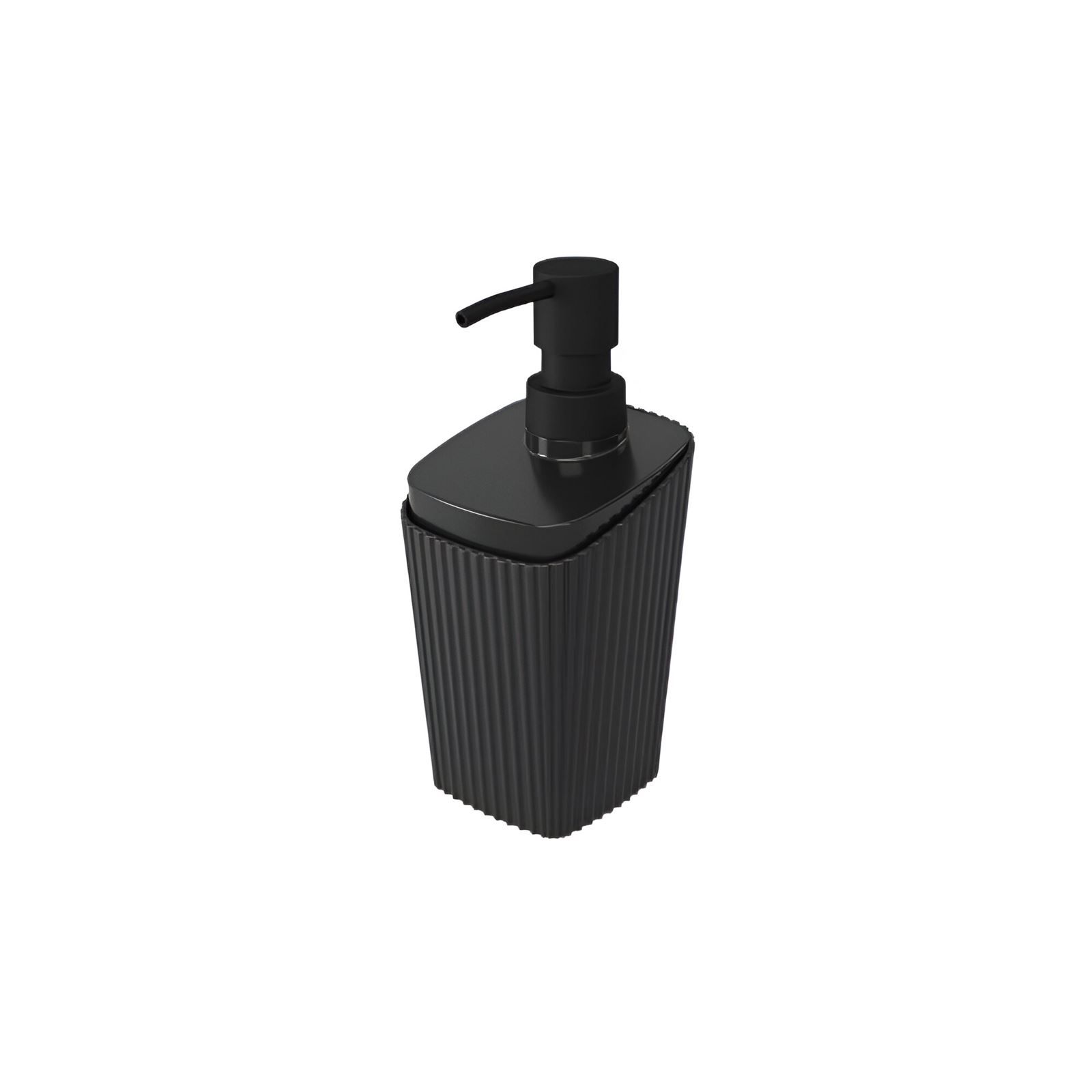 Porta Sabonete Líquido New Square Coza 350 Ml - Preto 