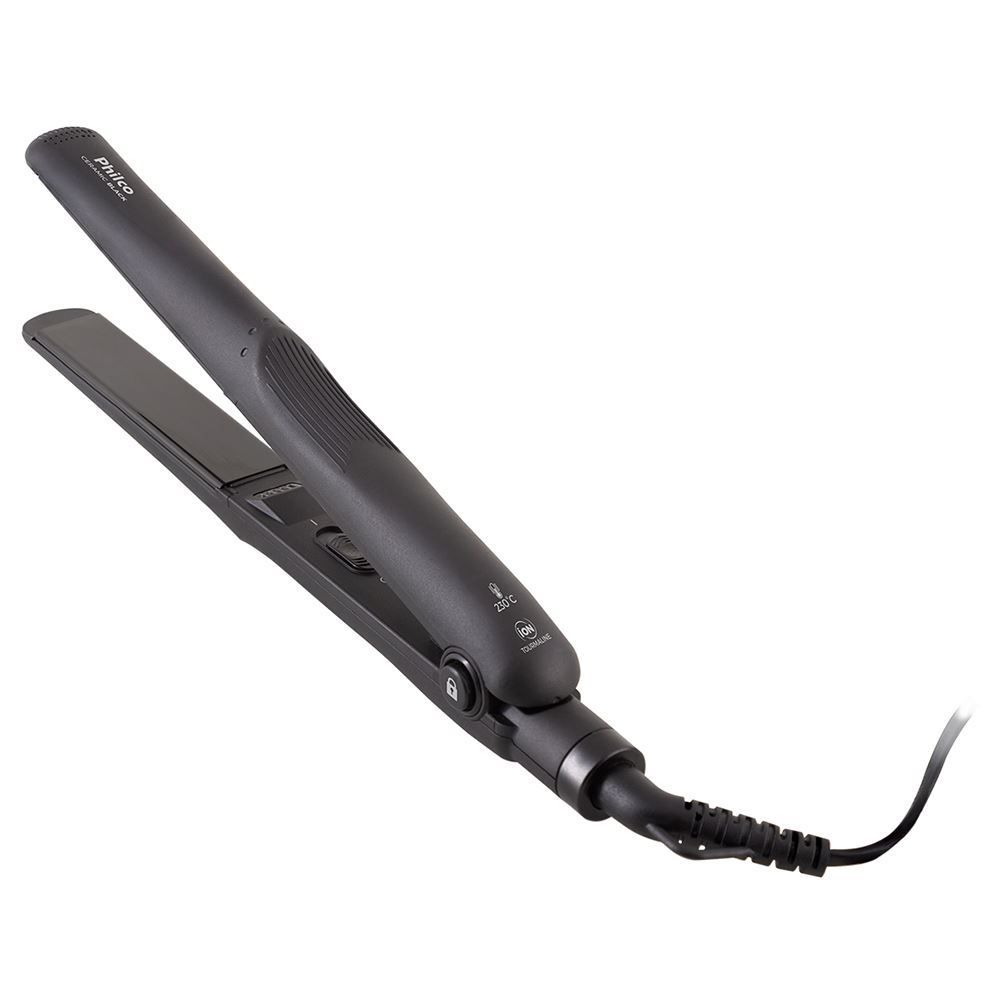 Prancha Ceramic Black Ppr08 Philco - Bivolt